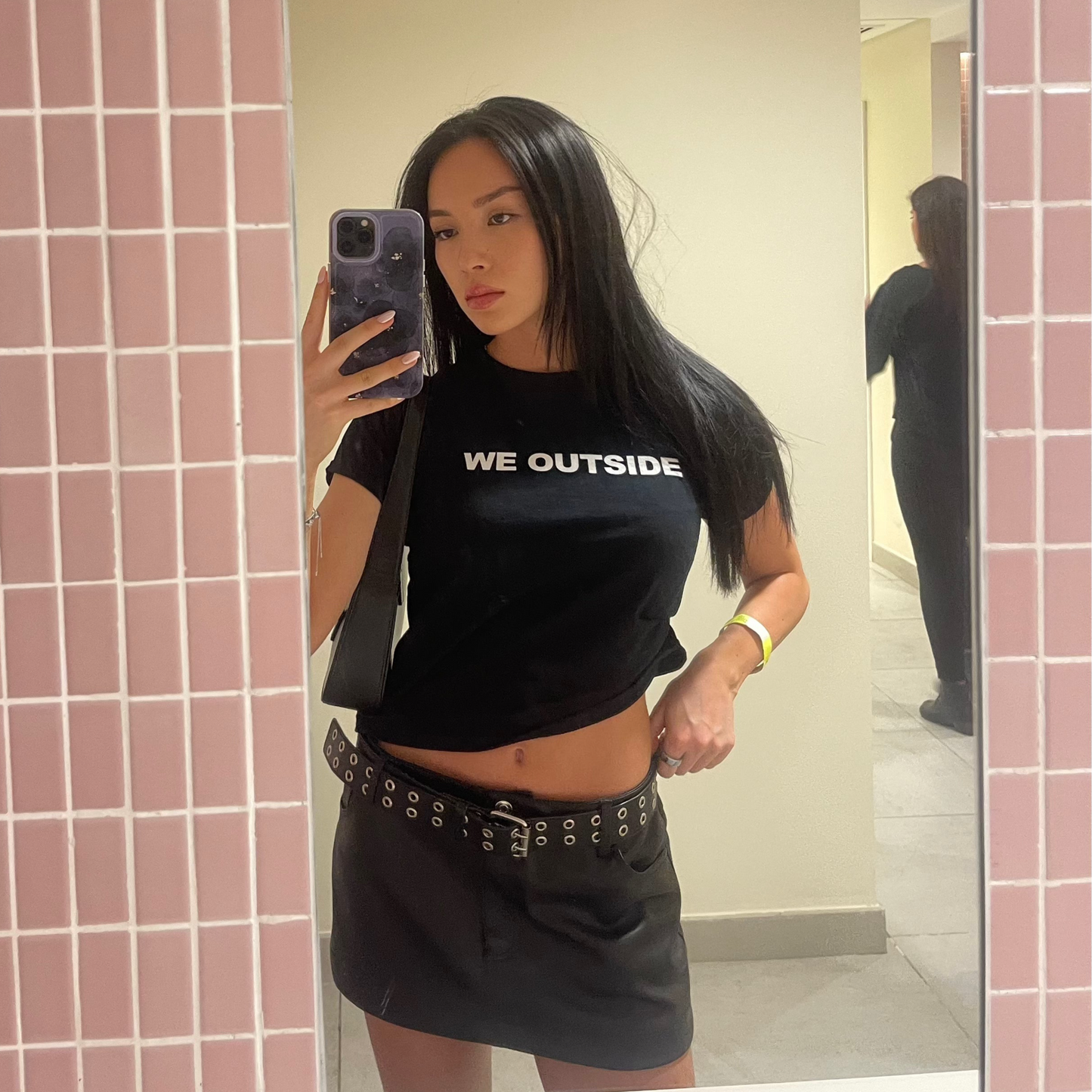 The 'WE OUTSIDE' Baby Tee