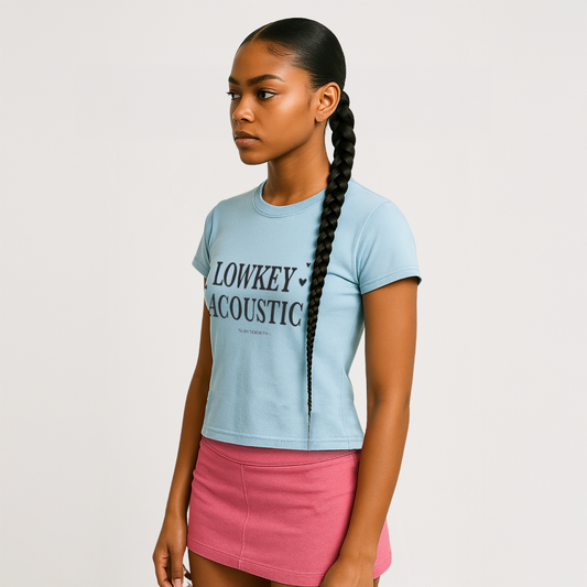 The 'Lowkey Acoustic' Baby Tee