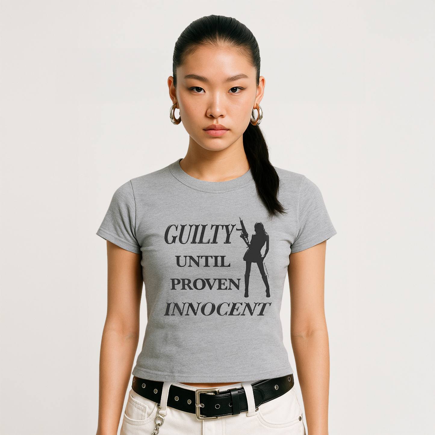 The "Guilty Until Proven Innocent" Baby Tee