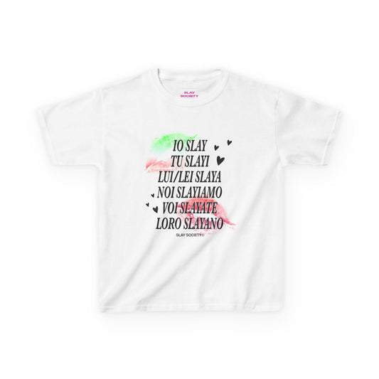The 'Io Slay' Italian Baby Tee