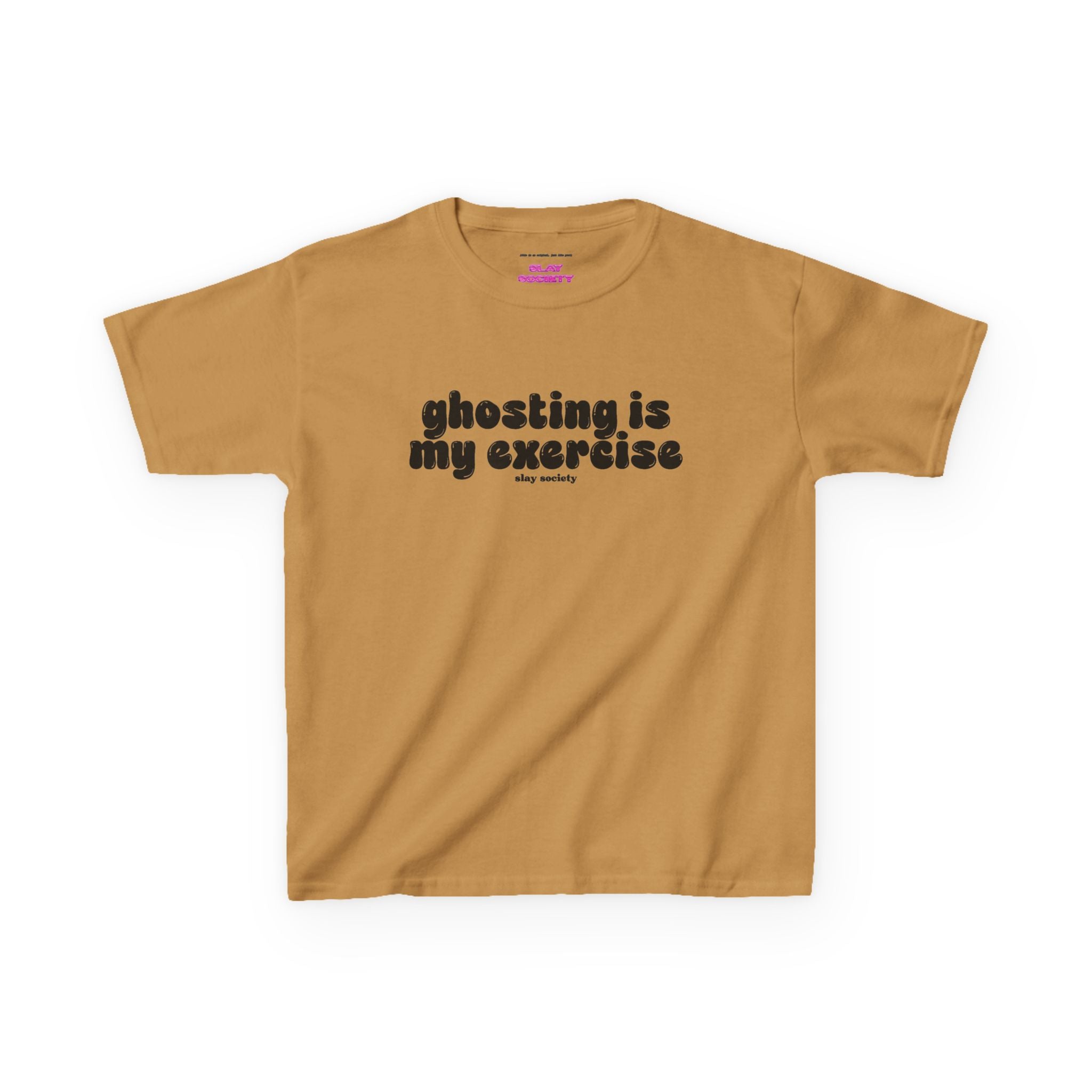 The 'Ghosting Is My Exercise' Baby Tee