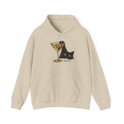 hide the martini hoodie