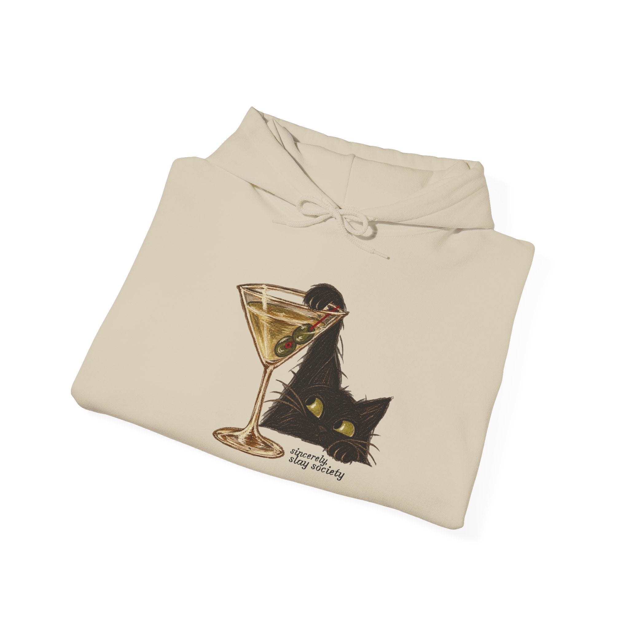 hide the martini hoodie