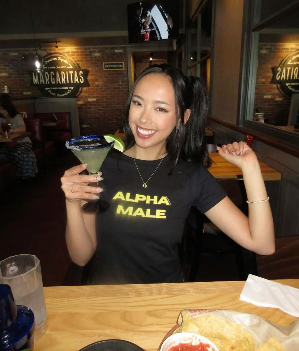 the 'ALPHA MALE' Baby Tee