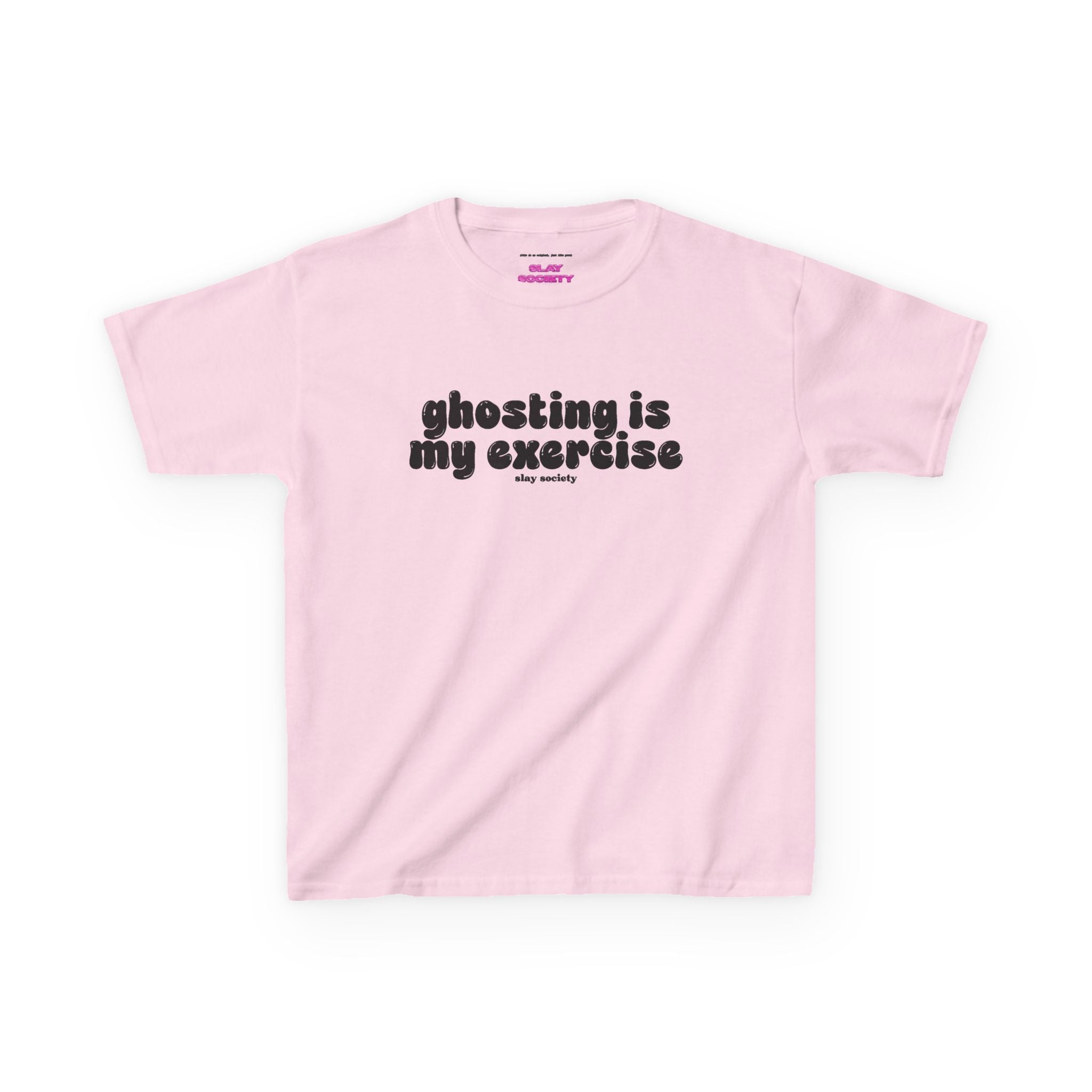 The 'Ghosting Is My Exercise' Baby Tee