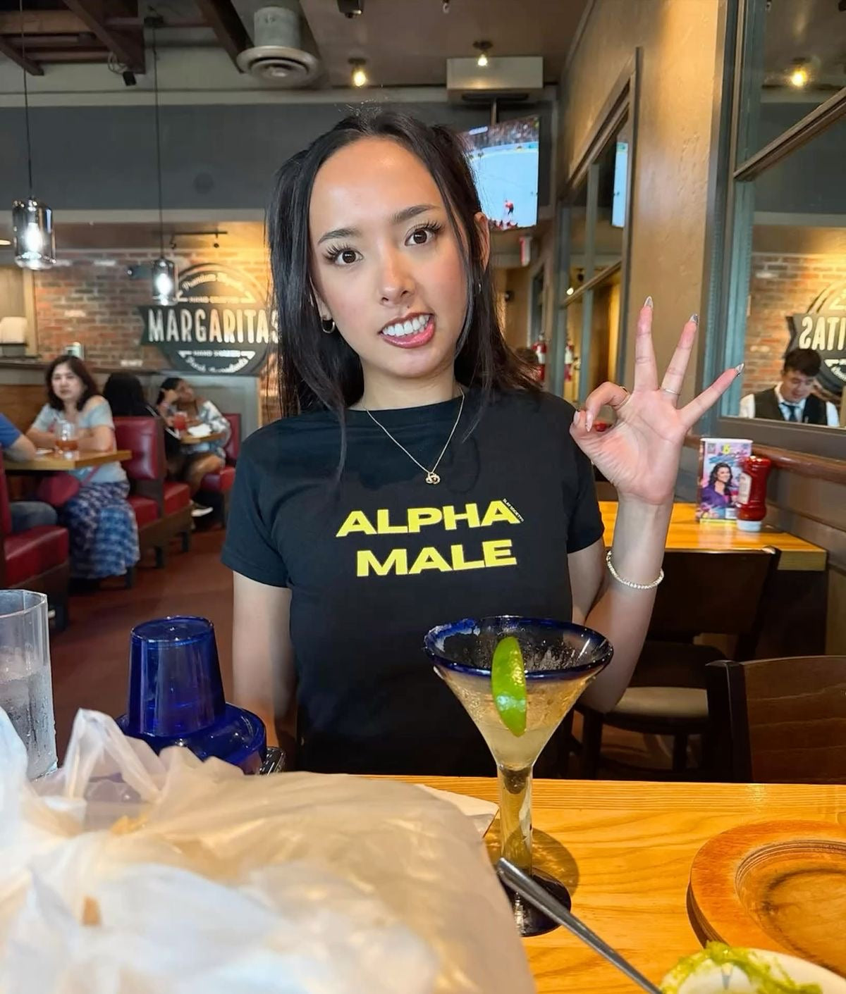 the 'ALPHA MALE' Baby Tee
