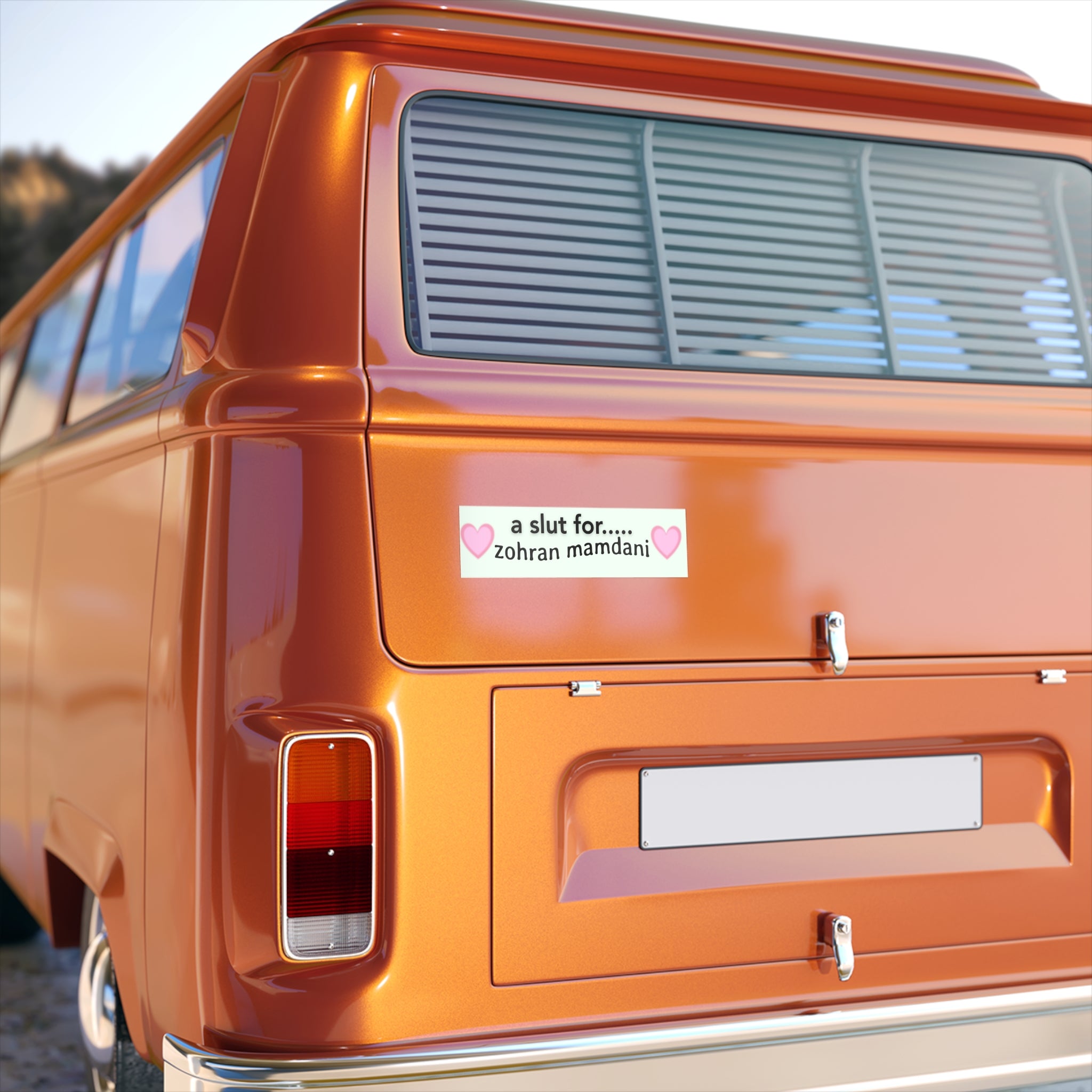The 'A sl*t for.....' Bumper Sticker