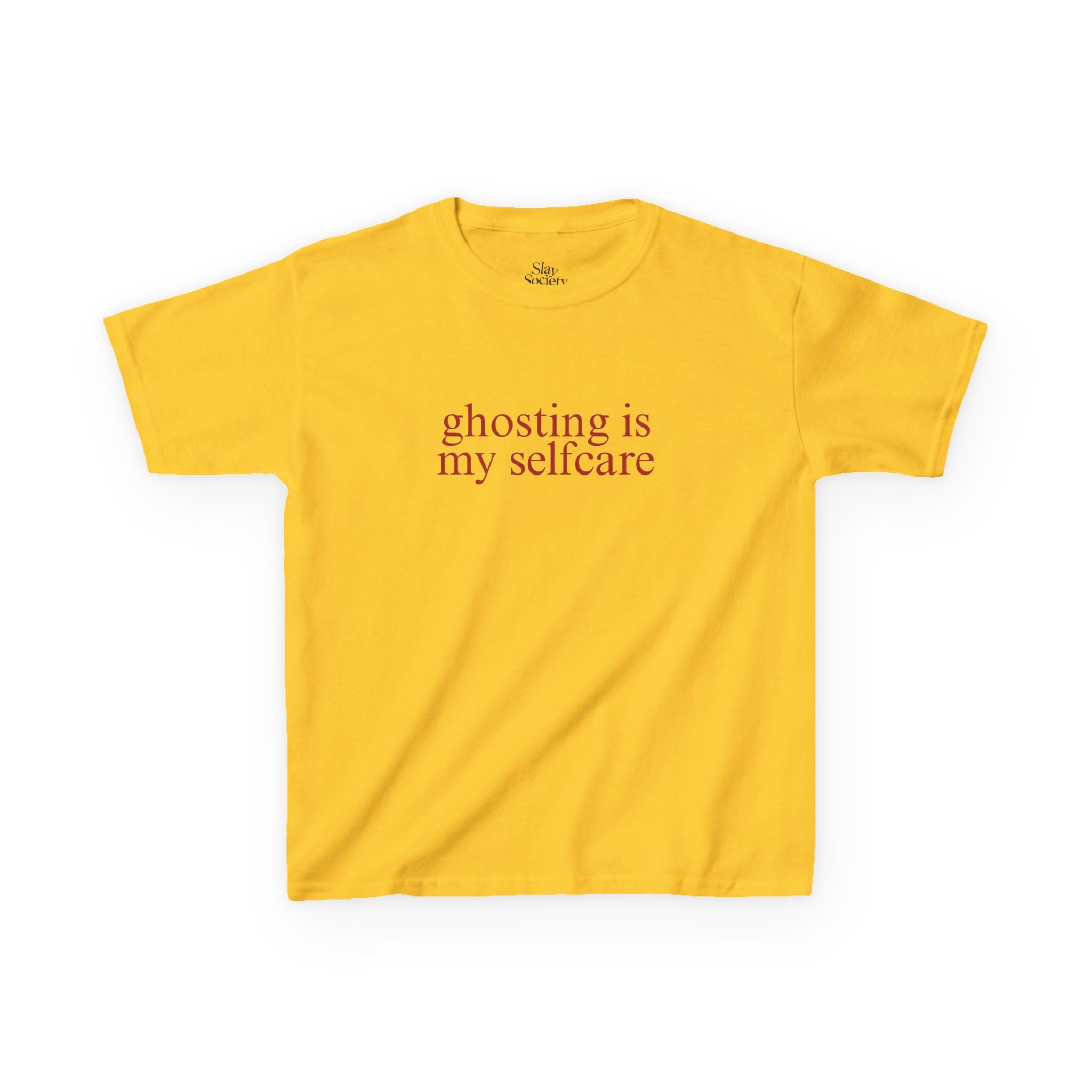 The 'Ghosting is my selfcare' Baby Tee