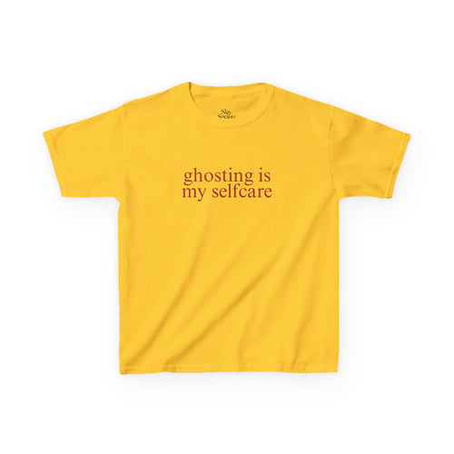 Das „Ghosting ist mein Selfcare“ Baby-T-Shirt