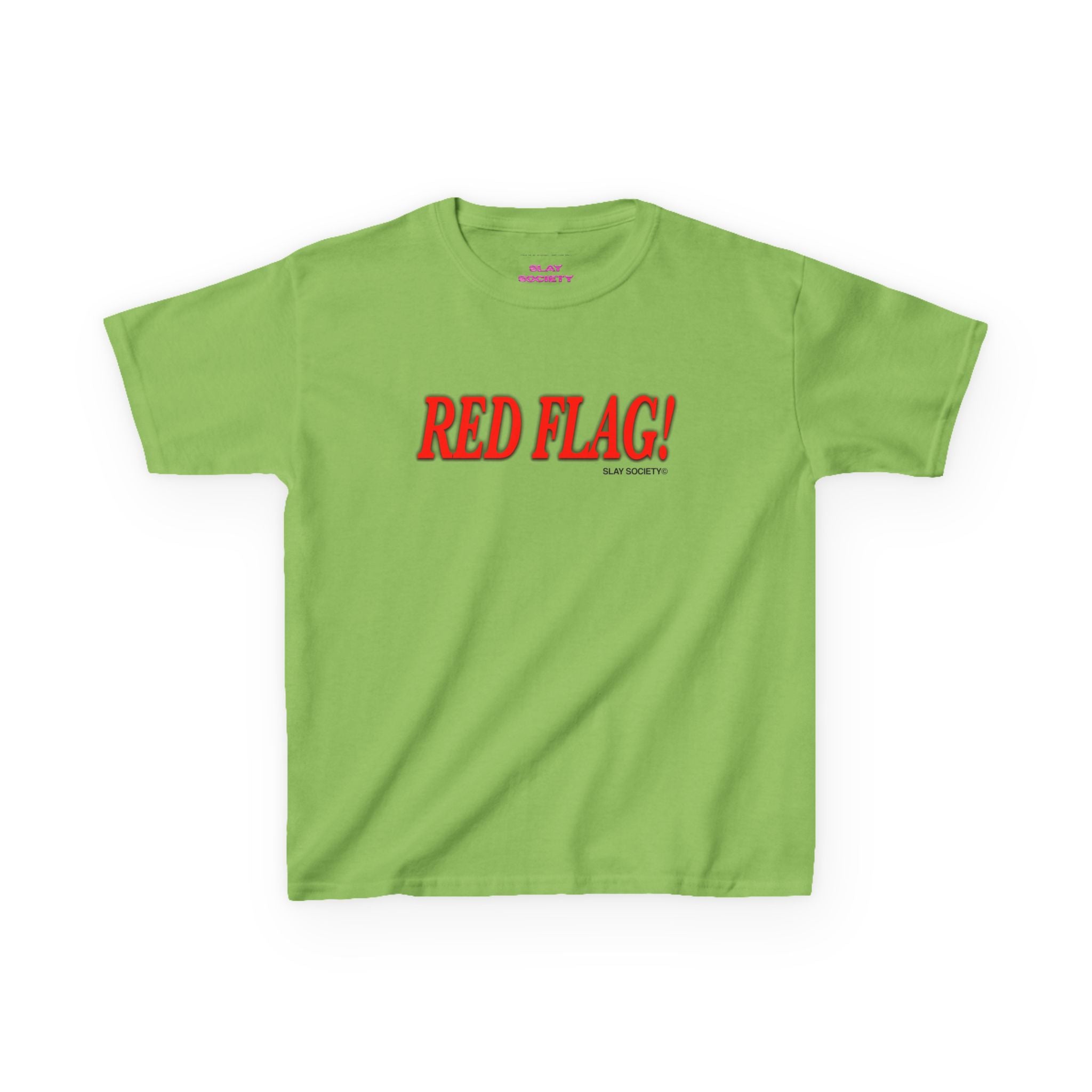 Das "RED FLAG aber...green flag?" Baby-T-Shirt