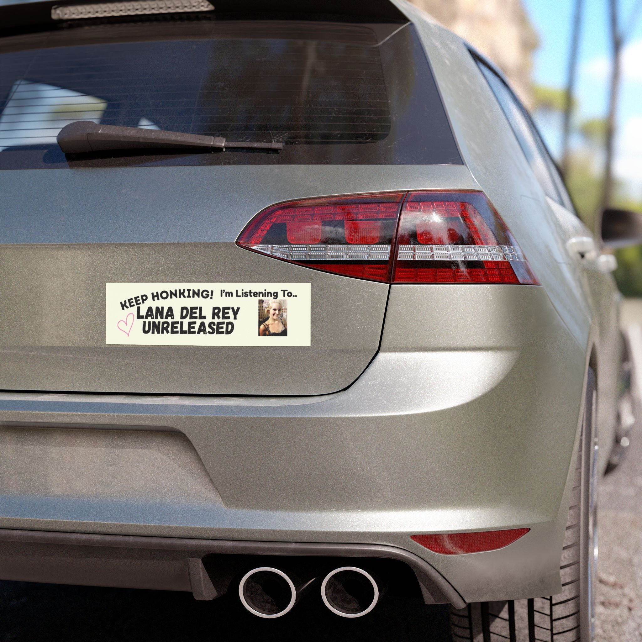 [MAGNET] The 'Keep Honking.... Lana Del Rey Unreleased' Bumper Magnet