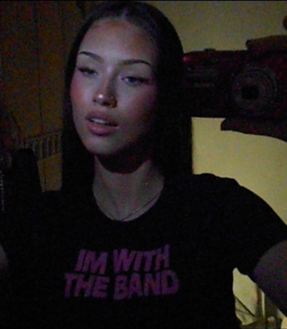 "Im with the band" Baby Tee