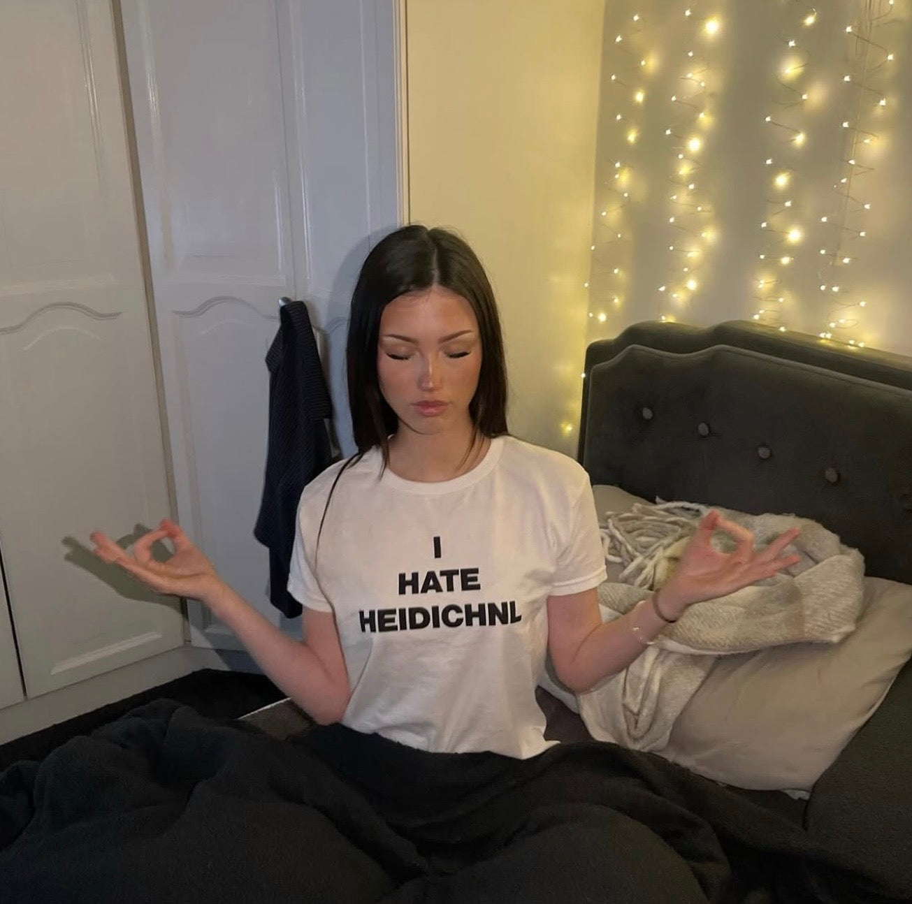 “I HATE HEIDICHNL” Baby Tee
