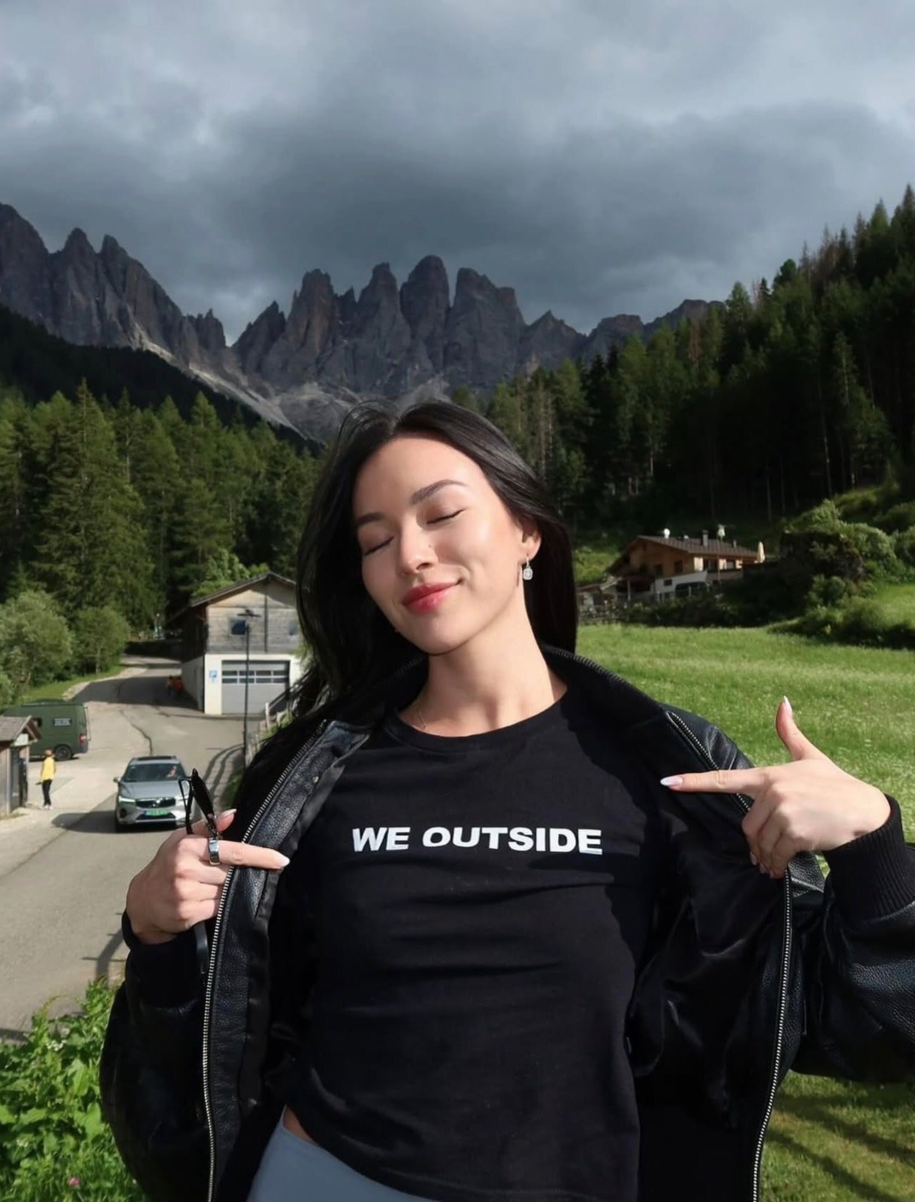 The 'WE OUTSIDE' Baby Tee