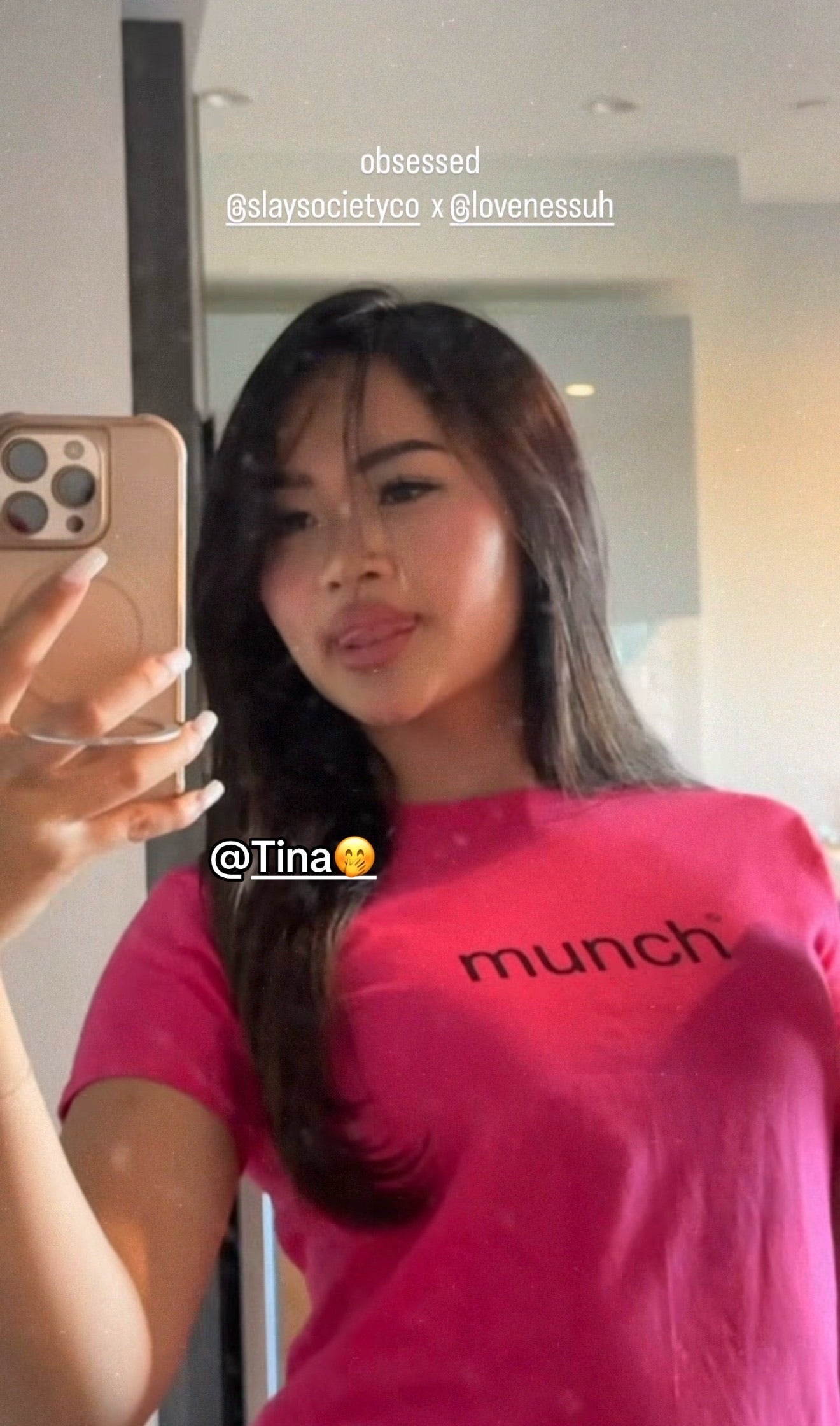 The 'Munch' Baby Tee