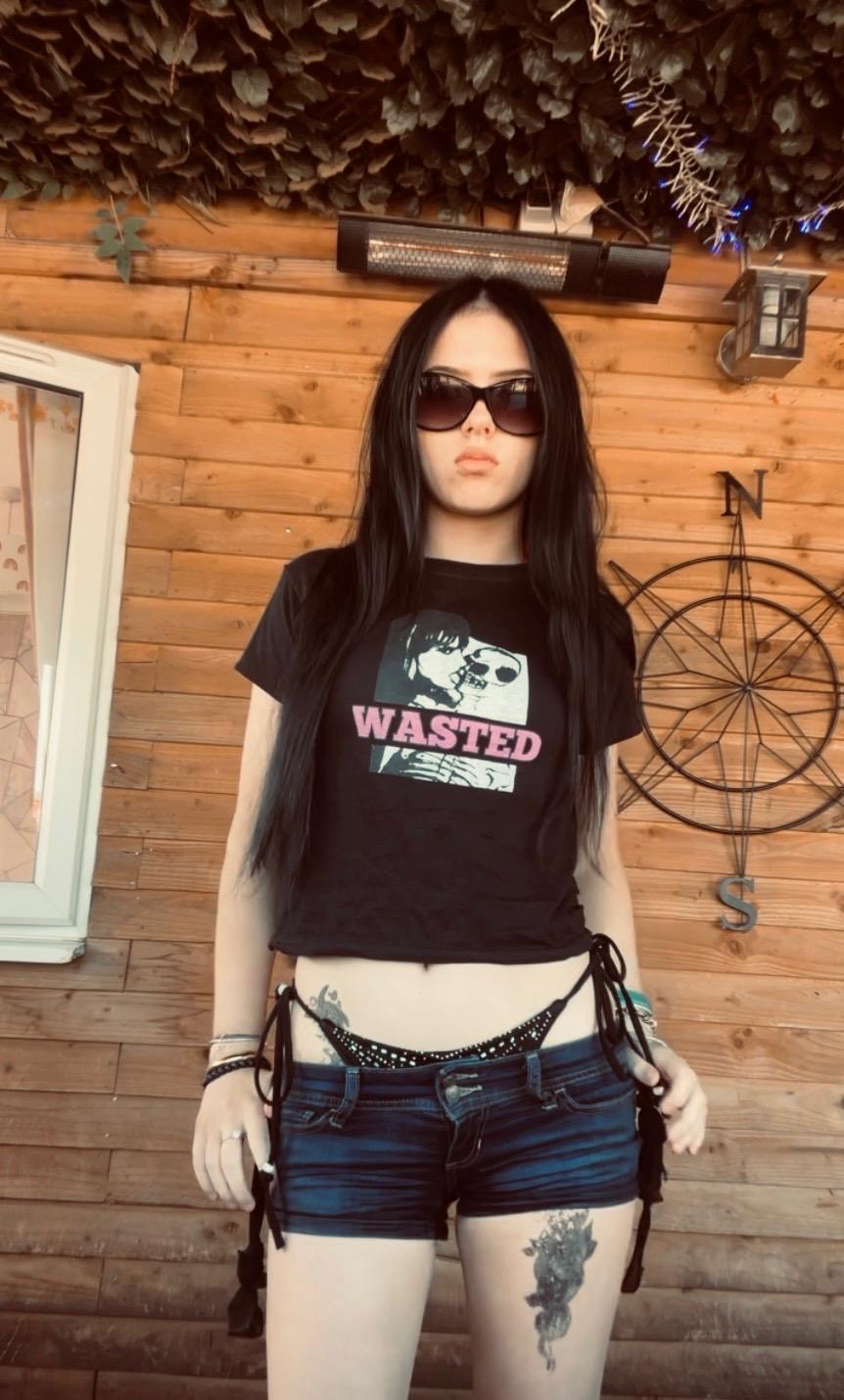 The 'Wasted' Baby Tee