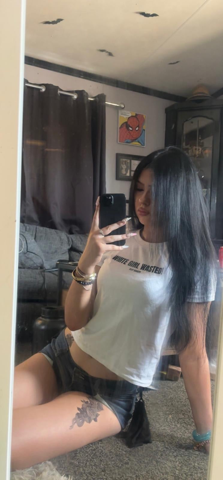 The 'WHITE GIRL WASTED' Baby Tee
