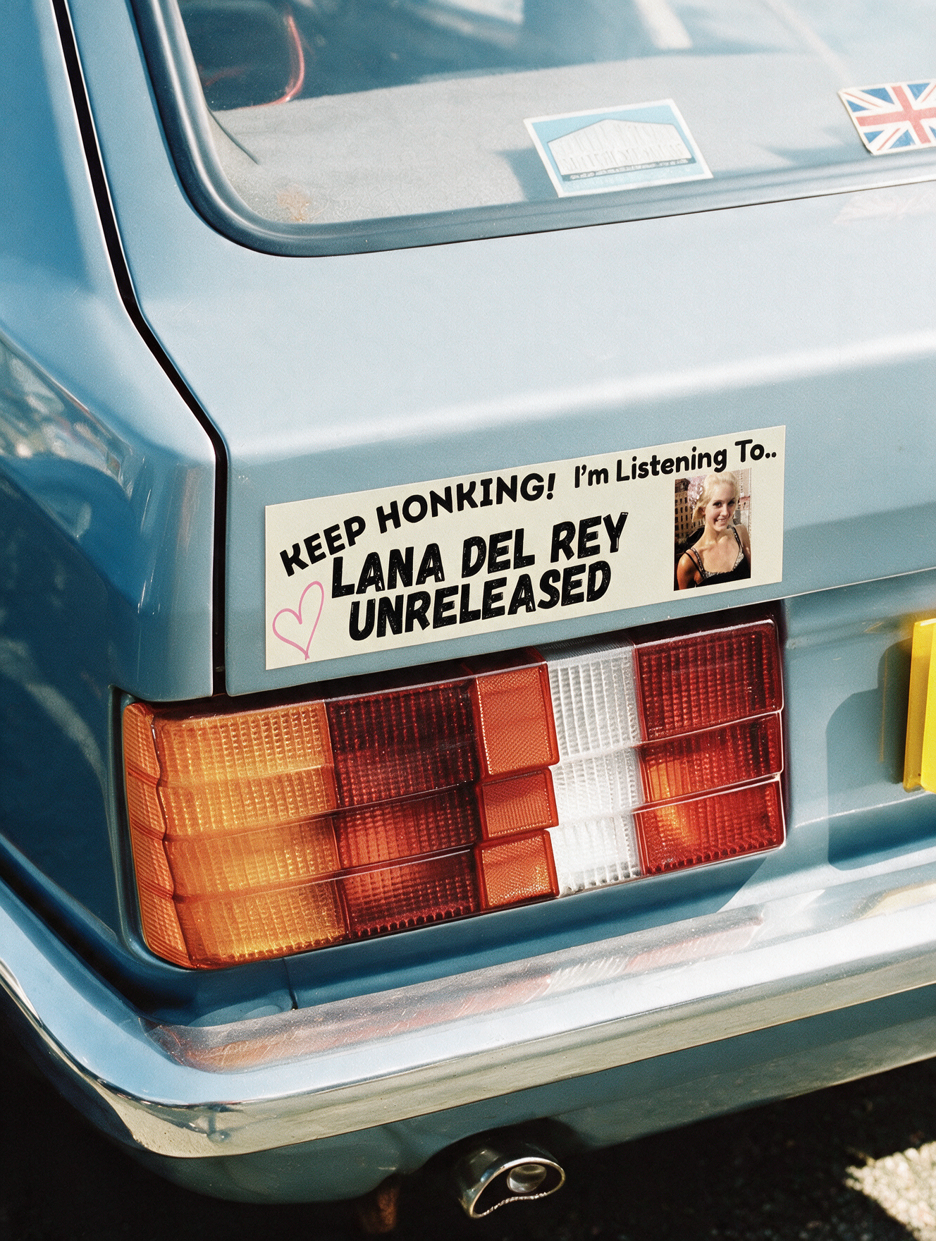 The 'Keep Honking.... Lana Del Rey Unreleased' Bumper Sticker