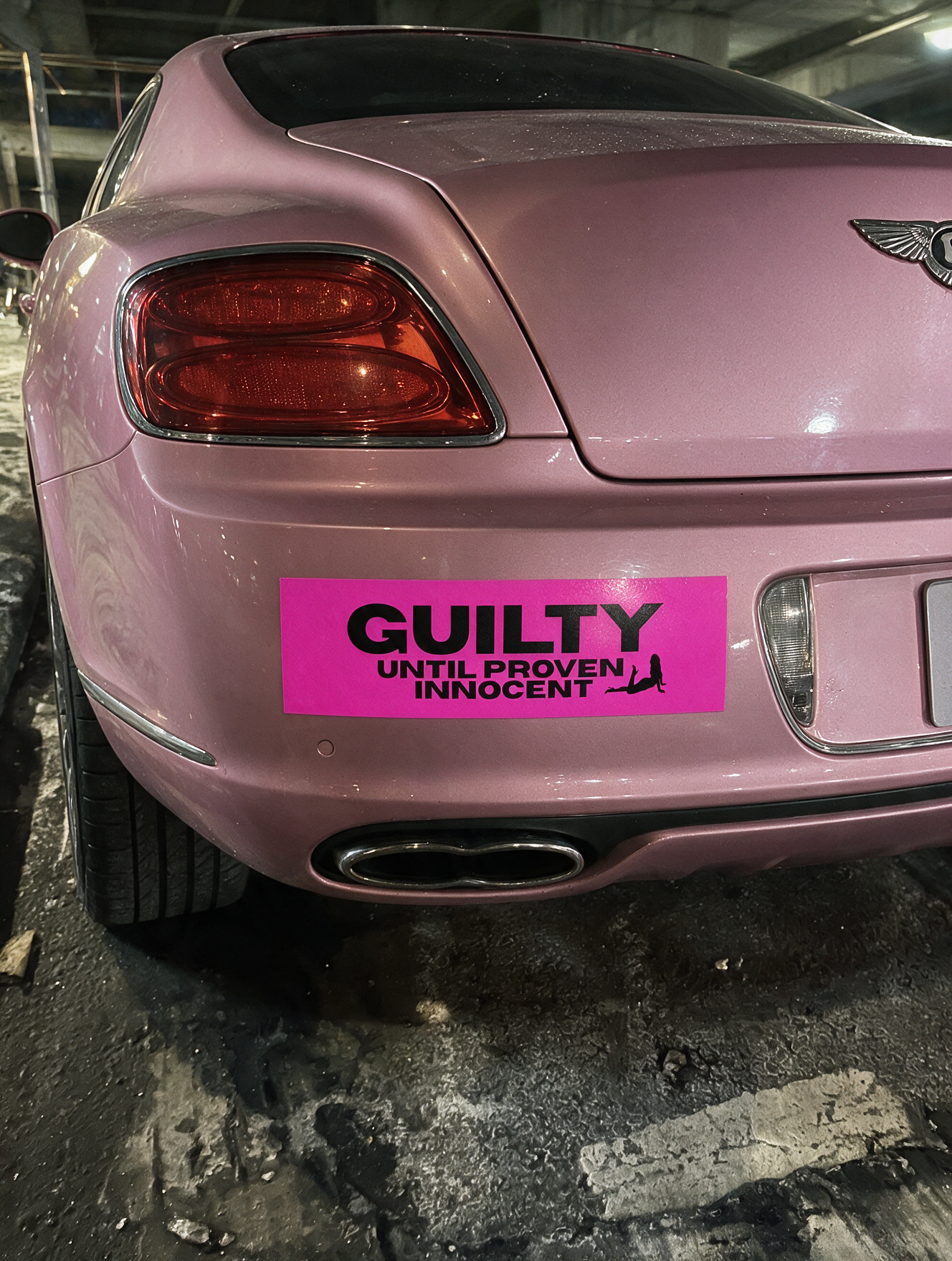 The 'Guilty Until Proven Innocent' Bumper Sticker